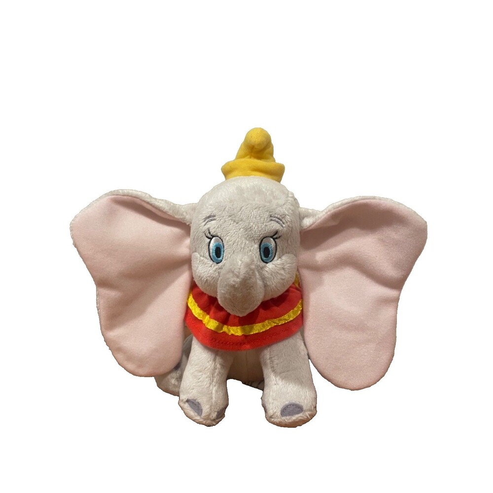 Disney Dumbo Plush Stuffed Animal Authentic 9x10 Inch Soft Eyes Baby Toy Elephan